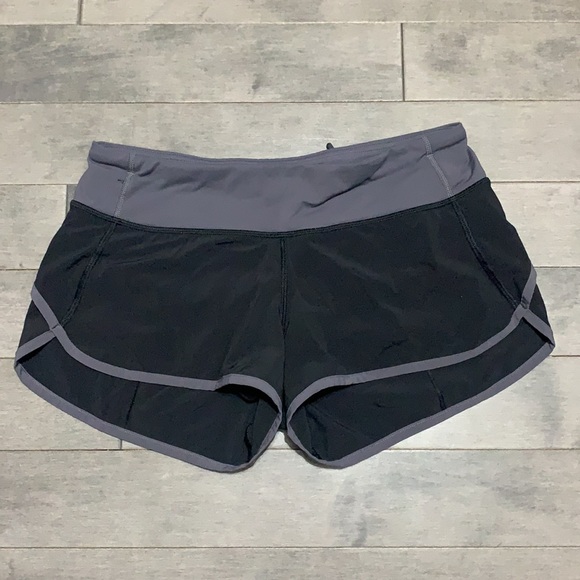 Lululemon Speed Short 2.5” - Black/Dark Carbon - 4 - Picture 4 of 6